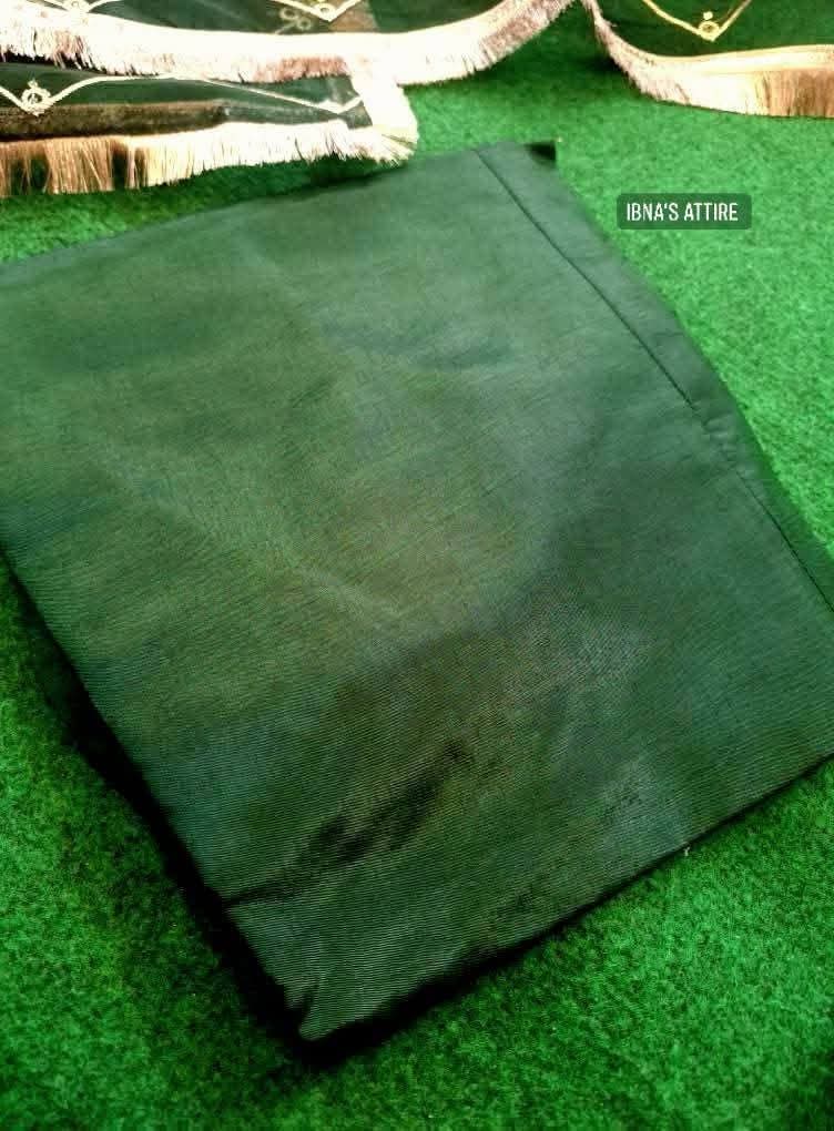 Party gown - bottle green