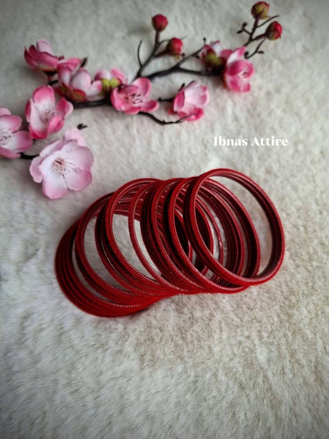 Velvet Metal Bangles 24 Piece set- (26 colors)-(size-2.8)