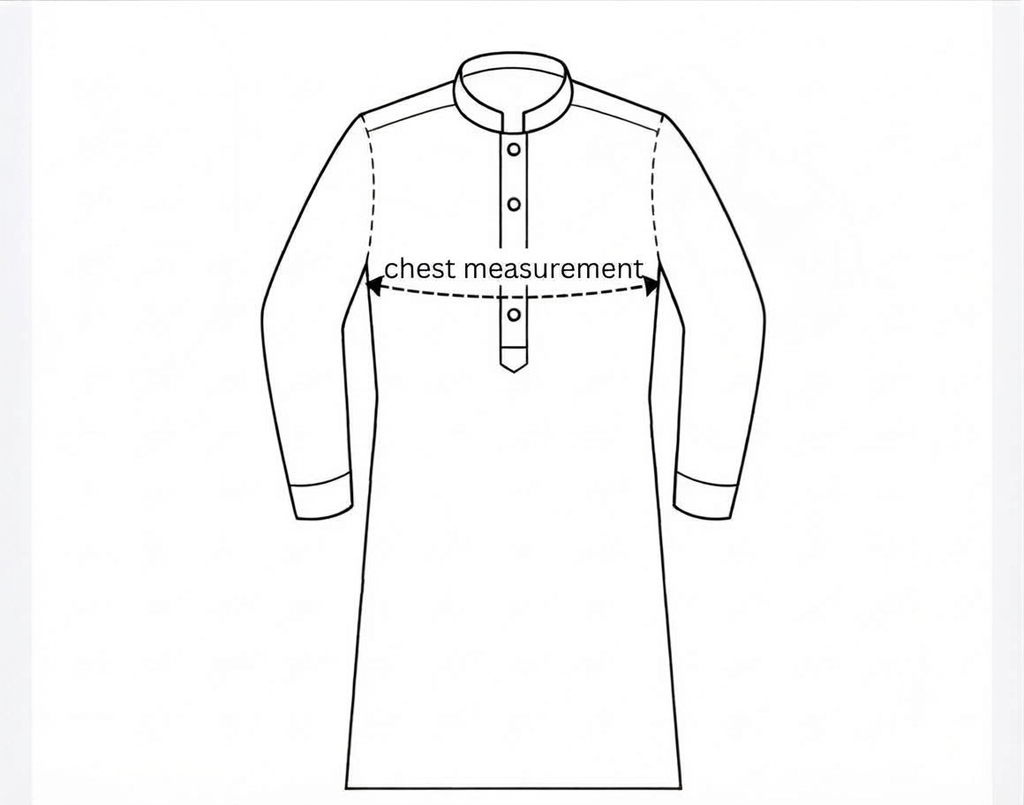Handloom pure cotton panjabi / kurta (Size- 40)