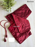 Readymade blouse- Rama green- Free size- (38,40,42)
