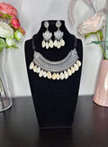 German silver necklace set