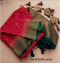 Banarasi mulberry silk saree