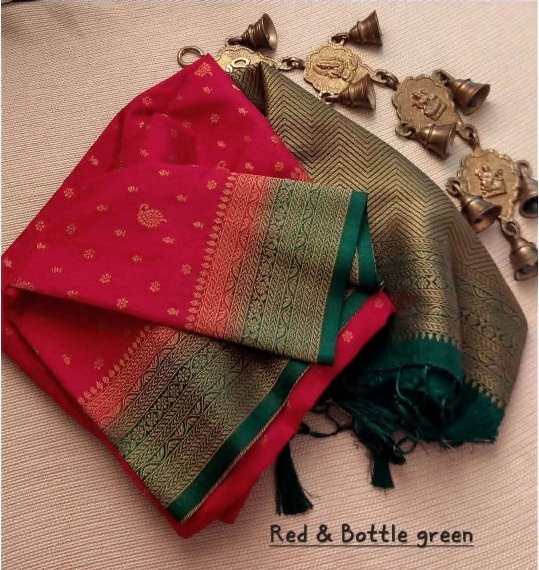 Banarasi mulberry silk saree