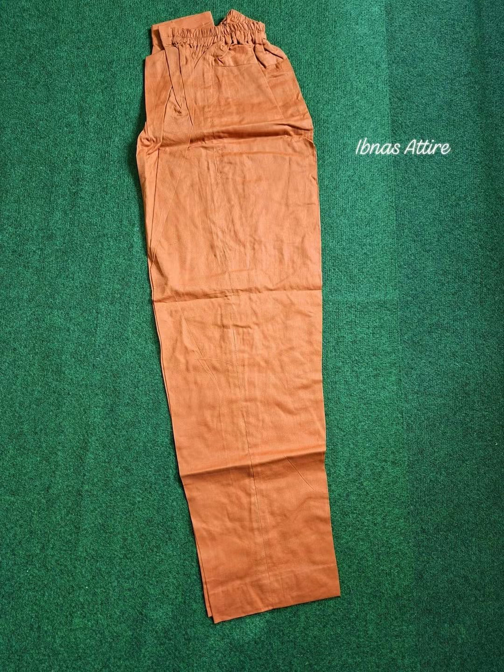 3-Piece Pakistani Lawn Suit in Rust Orange with Front Embroidery, Plain Lawn Pant, and Floral Embroidered Georgette Dupatta (Size- 42)