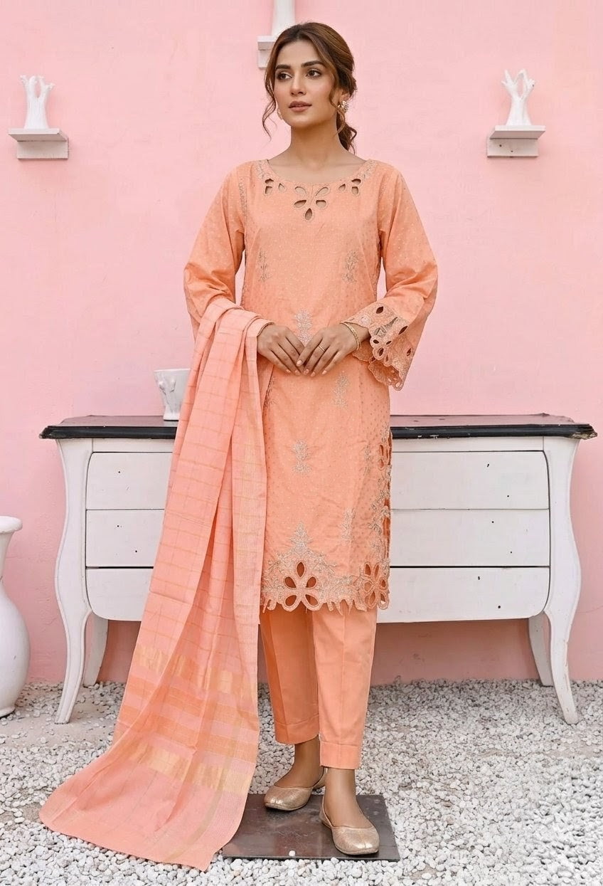 Jacquard three piece