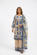 Pure Cambric cotton three piece