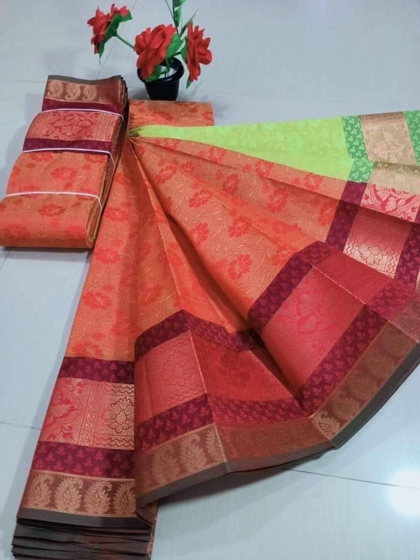 Karisma silk 3D embossed saree