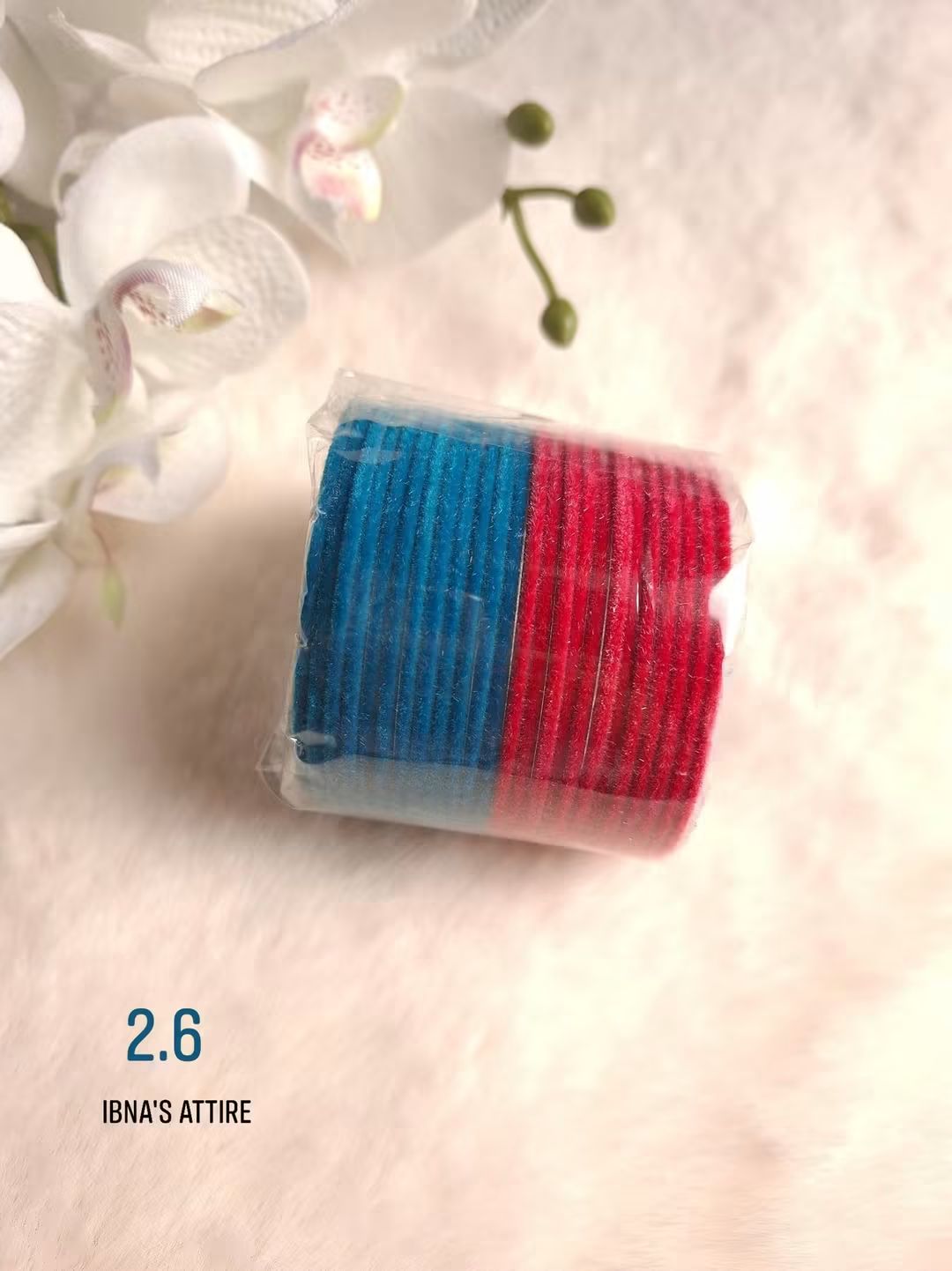 Vibrant Velvet Bangles-24 piece Set (24 color)- (Size 2.6)
