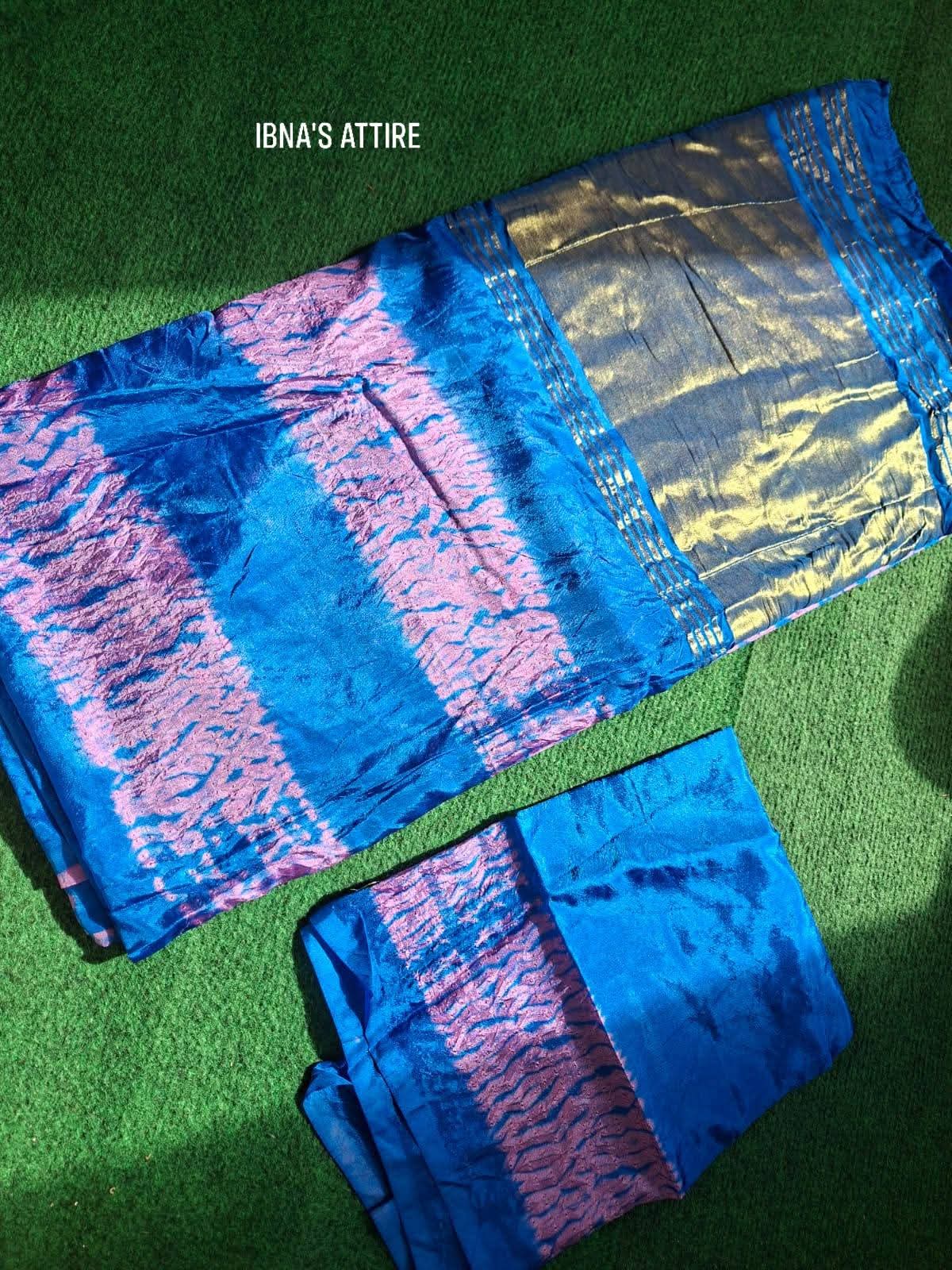 Bandhani sibory saree