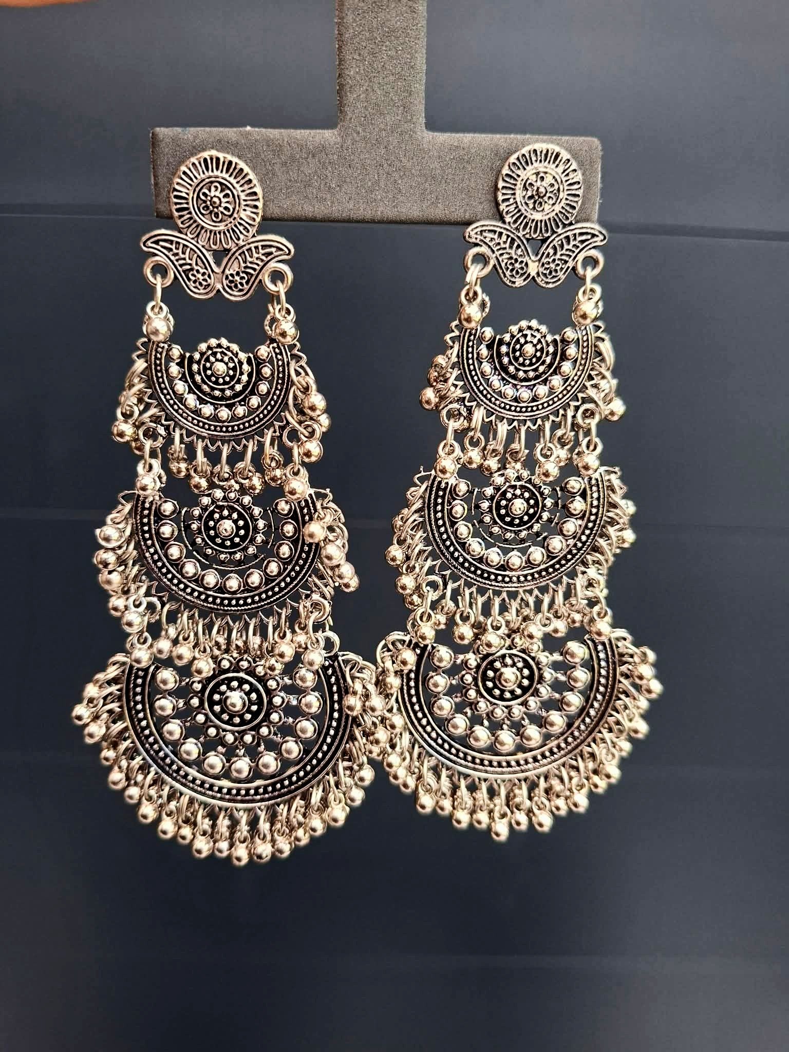 German silver Earring