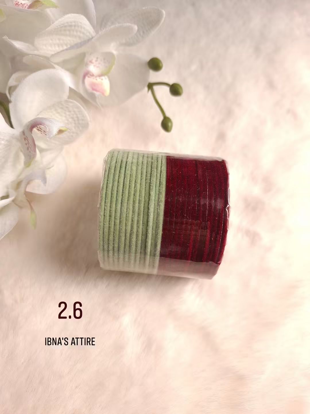Vibrant Velvet Bangles-24 piece Set (24 color)- (Size 2.6)