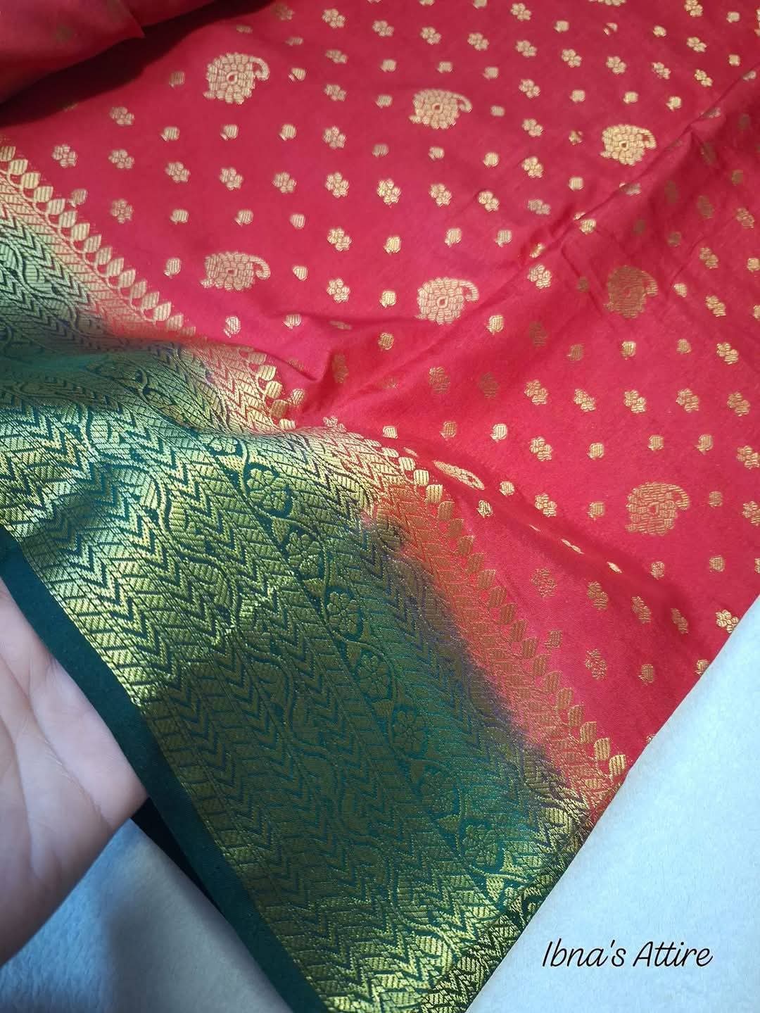 Banarasi mulberry silk saree