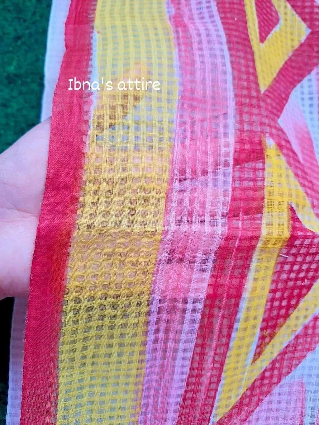 Premium Quality Kota Hand Painted Saree without Blouse Piece